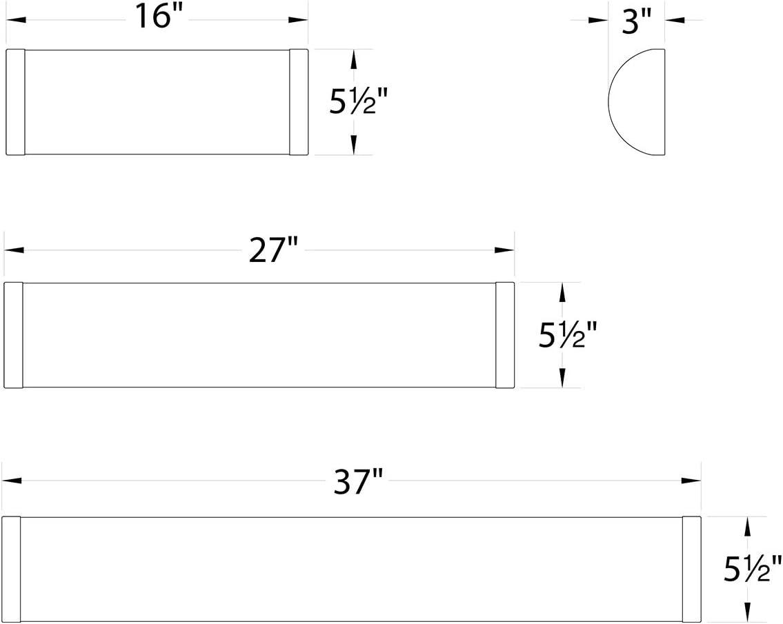 Fuse 37" Brushed Nickel LED Vanity Wall Light with Acrylic Diffusion