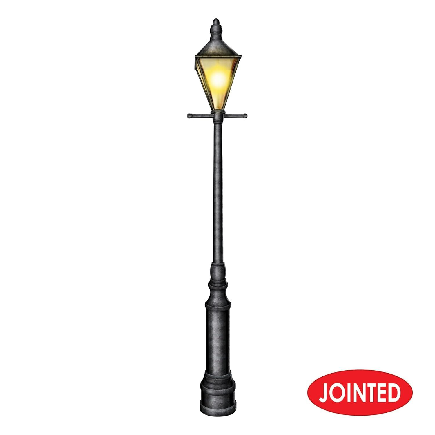 Beistle Jointed Lamppost, 6', (2/Pkg) Multicolored
