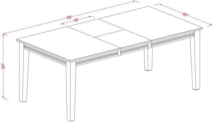 Quincy 9-Piece Black and Cherry Rectangular Dining Set