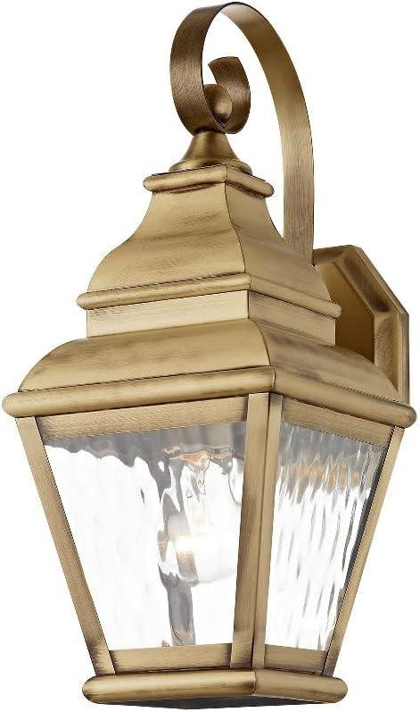 Livex Lighting Exeter 1 - Light Wall Light in  Black