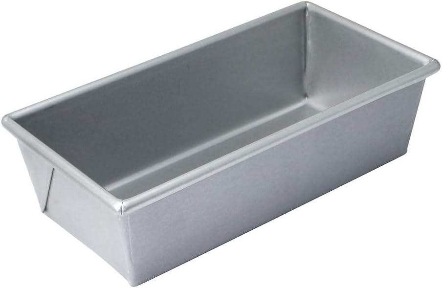 Focus Foodservice 9-Inch Aluminum Loaf Pan with Silicone Glaze