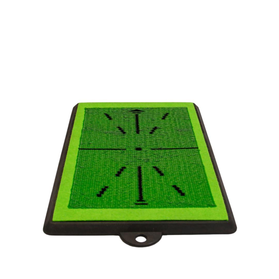 Birdie Bath Birdie Golf: Birdie Mat - Pro Premium Swing Training Mat, Analyze Swing Path & Ball Impact, Portable, Indoor & Outdoor, 19.25x12.3" Sports Accessory