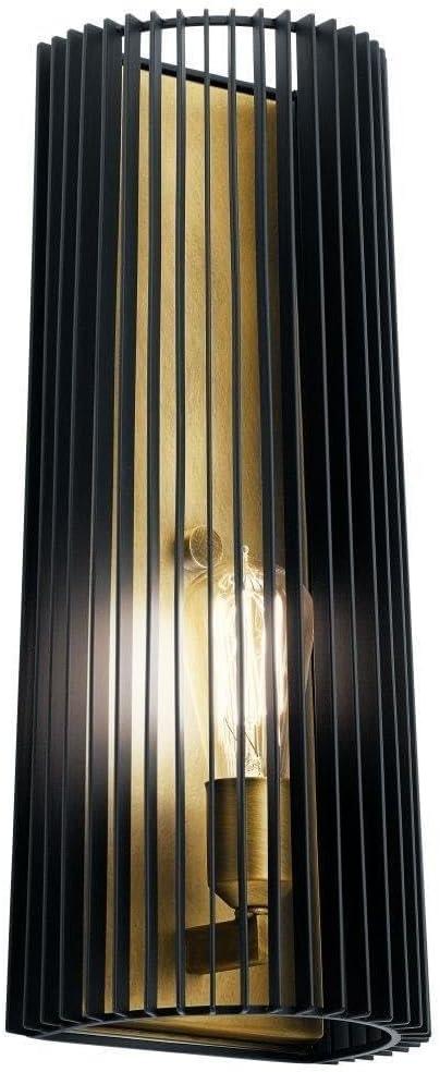 Linara 1 Light Wall Sconce Black