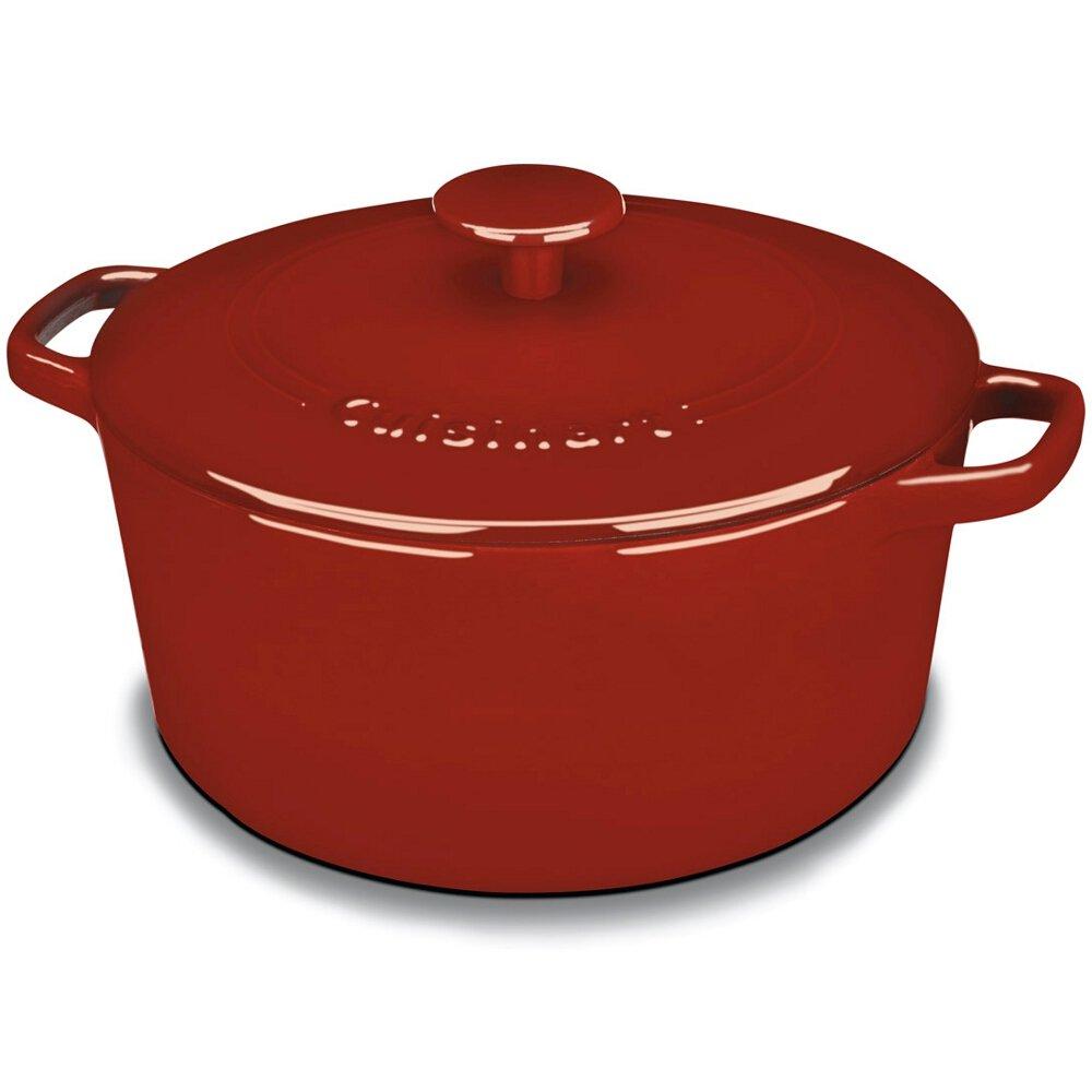 Cuisinart Cuisinart Chef’s Classic Enameled Cast Iron Round Dutch Oven with Lid