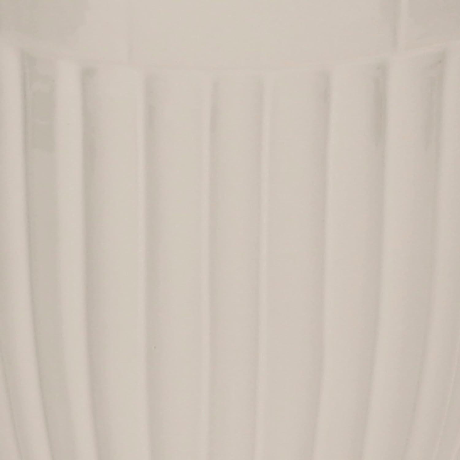 26" Modern Ceramic Urn Vase White - Olivia & May: Large Tabletop Decor, Novelty Design