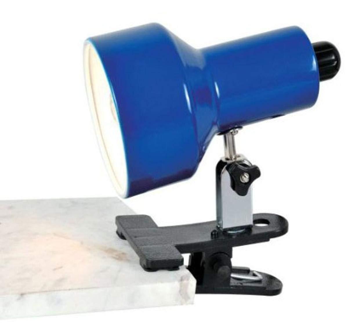 Adjustable Black Clip-On Shelf Lamp