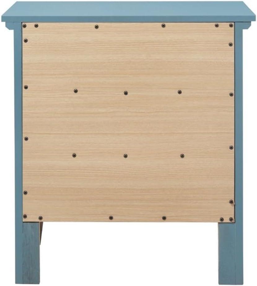 Hammond 3 - Drawer Nightstand Bed Side Table Wood Nightstand Small Bedside Table And Dresser