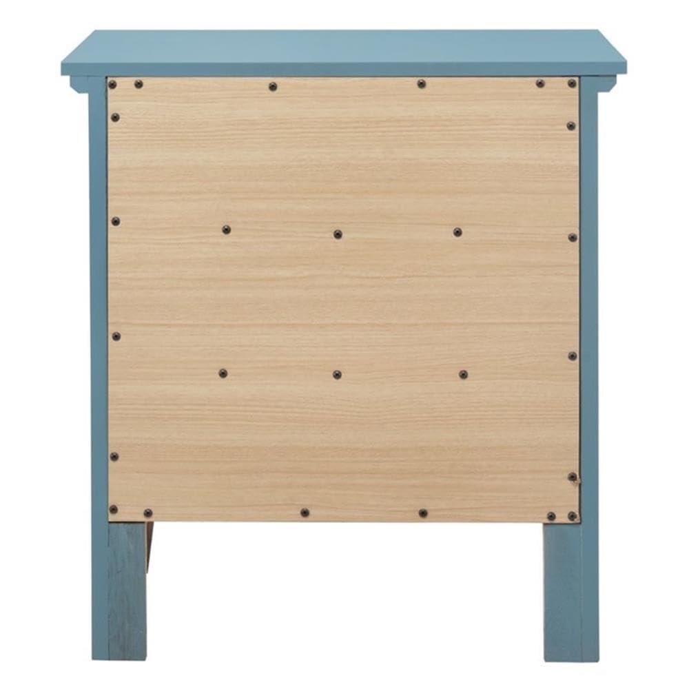 Hammond 3 - Drawer Nightstand Bed Side Table Wood Nightstand Small Bedside Table And Dresser