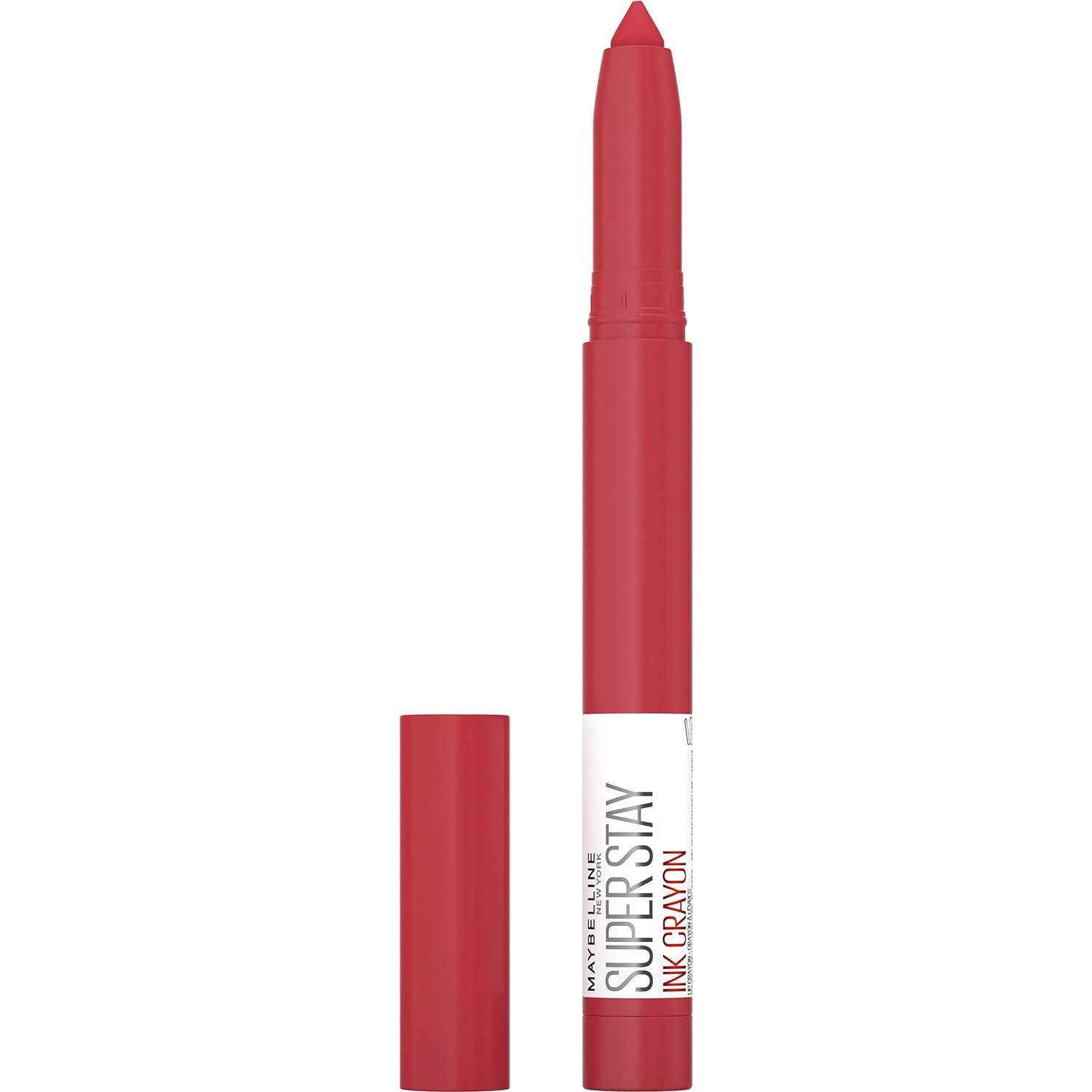 Maybelline SuperStay Ink Crayon Matte Lipstick, Work For It