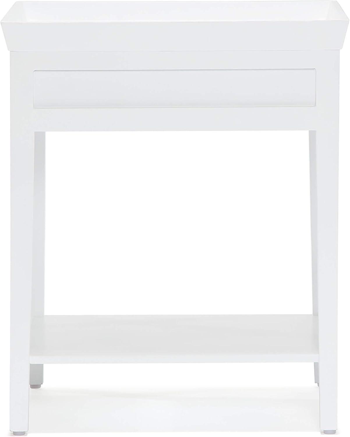 Finch Morris Hampton 2-Tier Bedside Table with Drawer