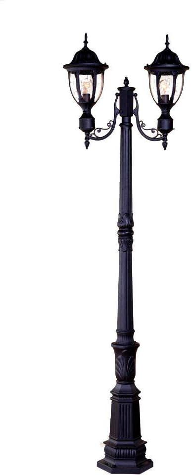 Acclaim Lighting Post Mount Light,Matte Black,1-Light 5067BK