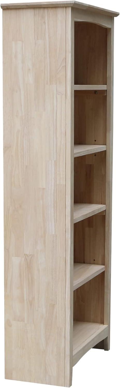 60&#34;x24&#34; Shaker Bookcase Unfinished - International Concepts