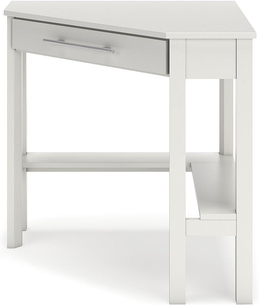 Keyiona Corner Solid Wood Base Writing Desk