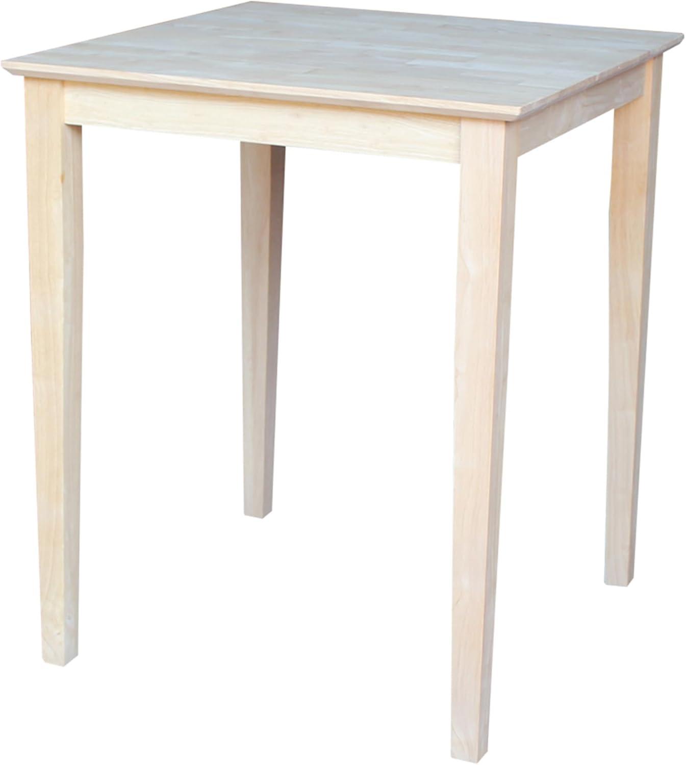 30" Square Solid Wood Tables - International Concepts