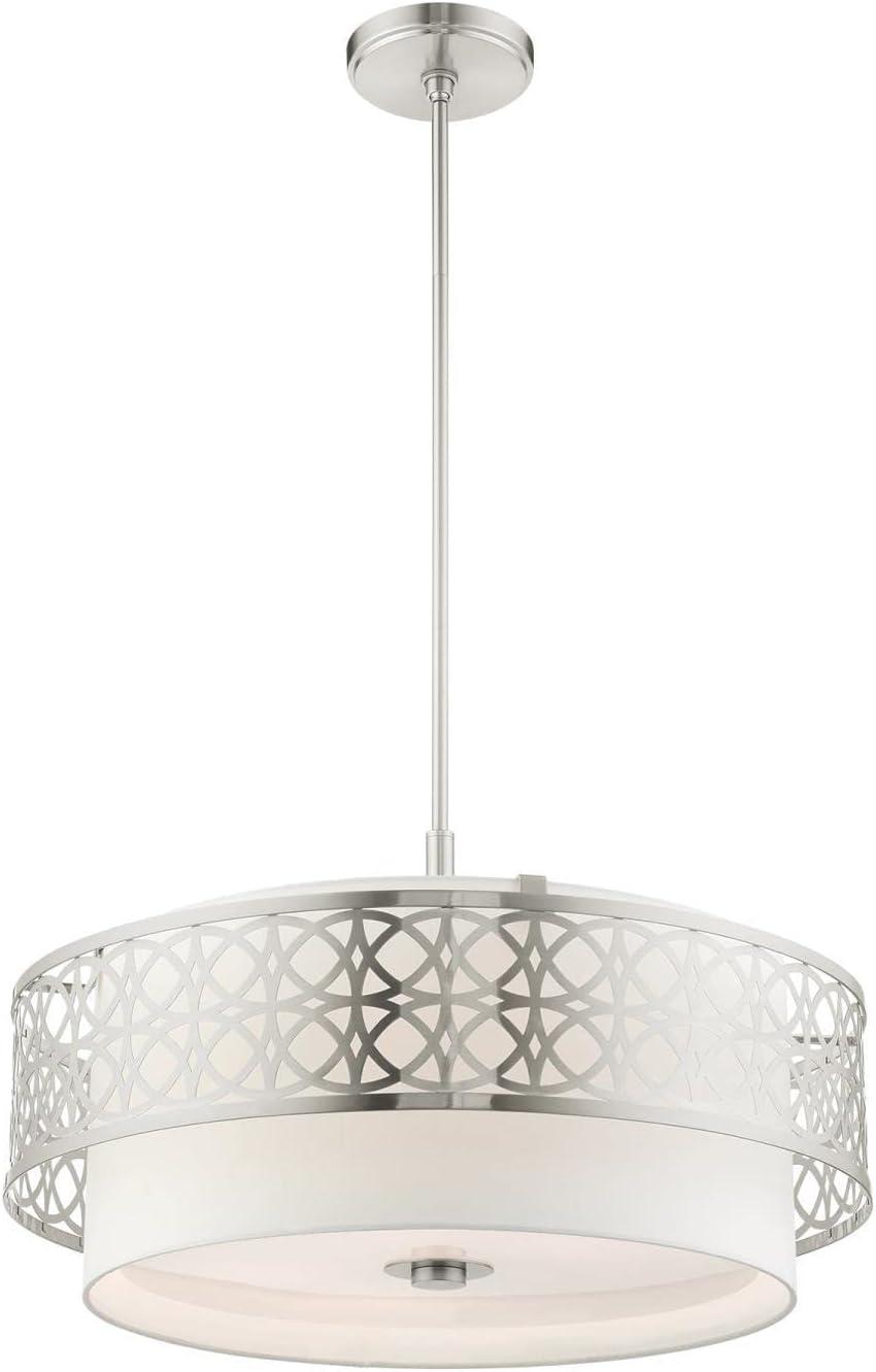 Livex Lighting Calinda 5 - Light Pendant in  Brushed Nickel