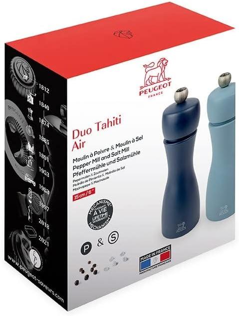 Peugeot | Tahiti Duo Air, Blue Tones, 15 cm - 6 in