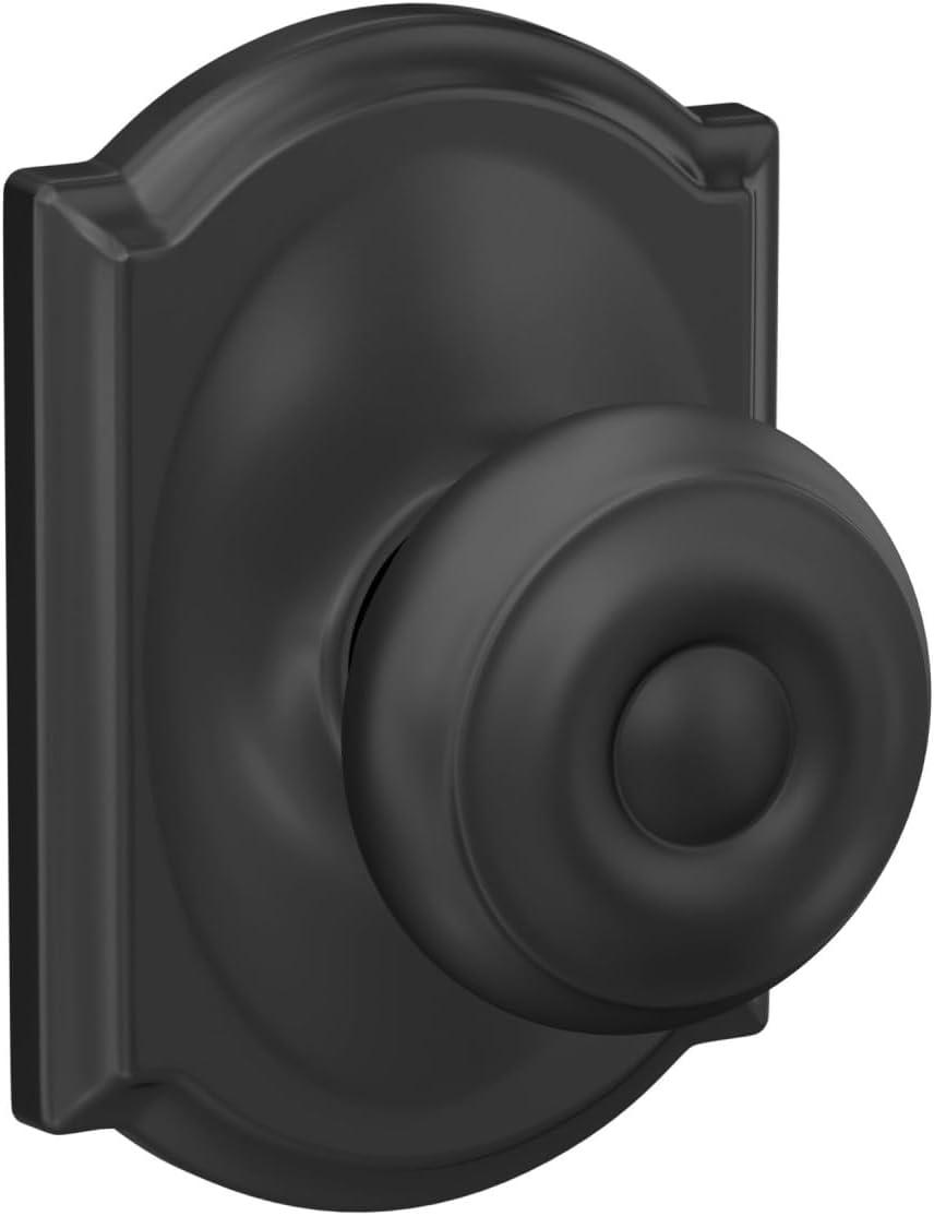 Georgian Passage Knob with Camelot Trim