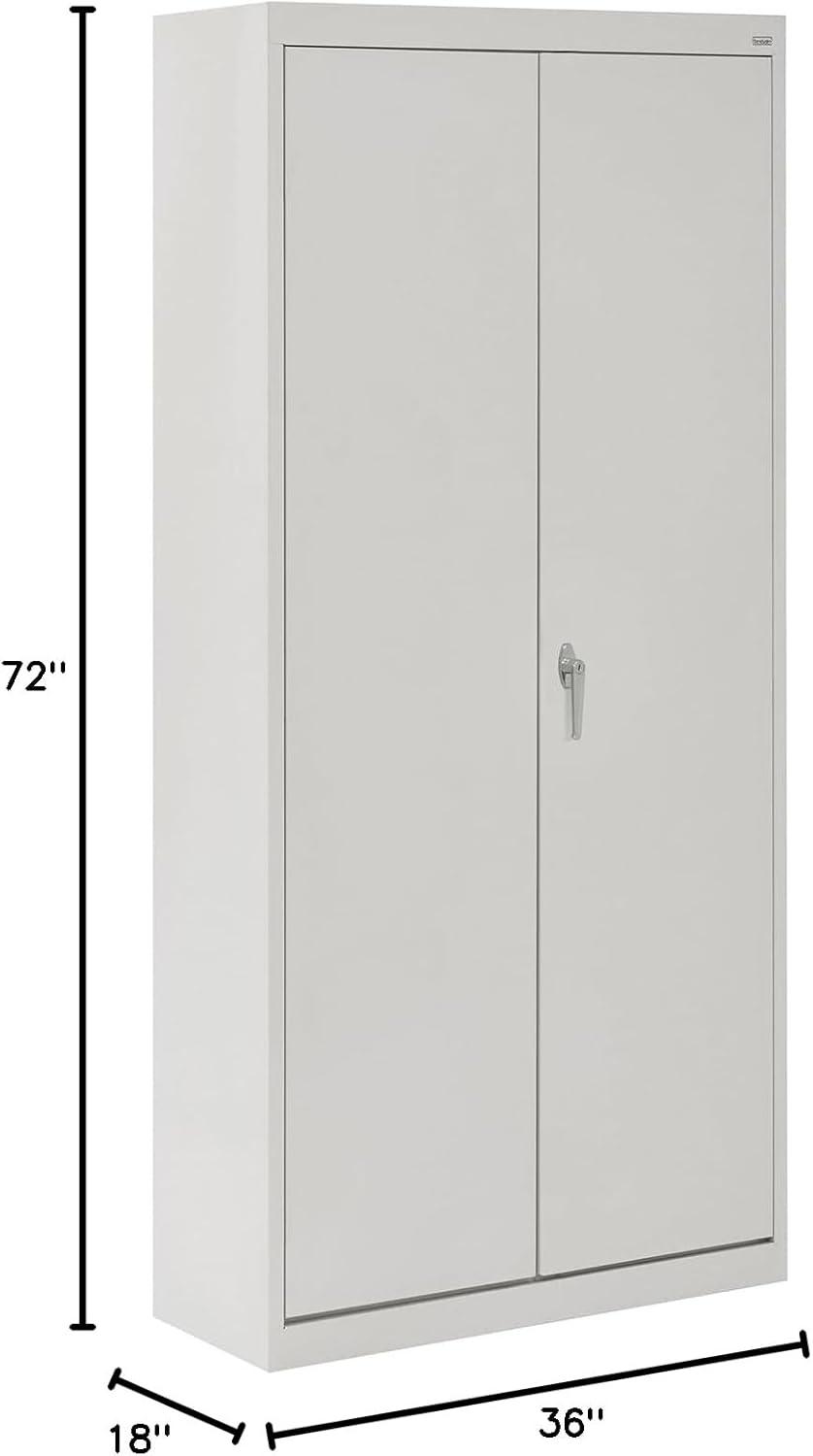 Steel Single Storage Cabinet ( 72'' H x 36'' W x 18'' D)