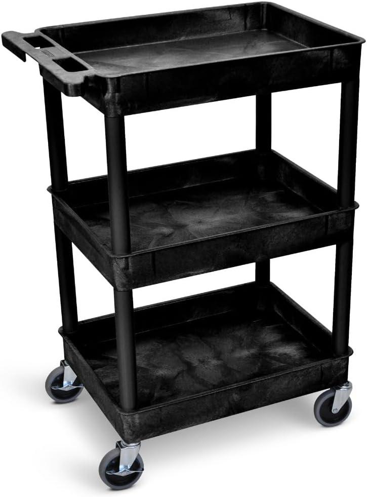 STC111-B Tub Cart - Three Shelves