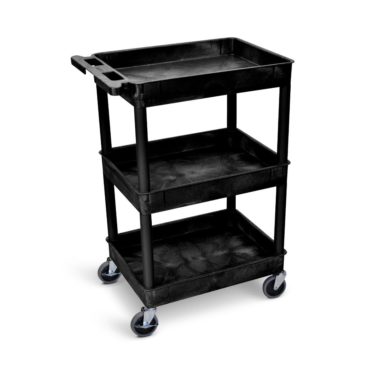 STC111-B Tub Cart - Three Shelves