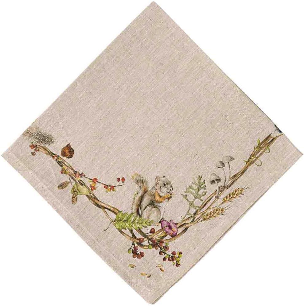 Forest Walk Napkin with Animals