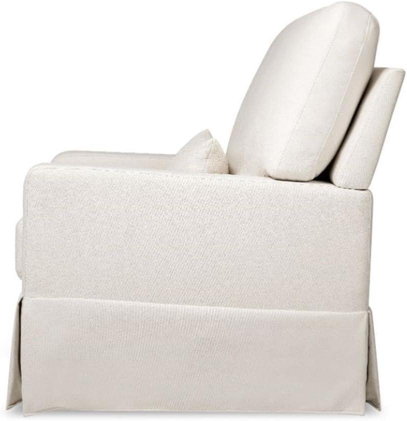 Crawford Upholstered Swivel Glider