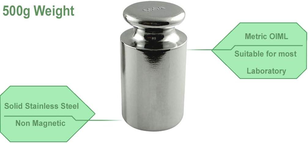 Escali 50g Calibration Weight – Precision Stainless Steel Calibration Weights for Digital Scale, Lab Balances, and Jewelry Scales