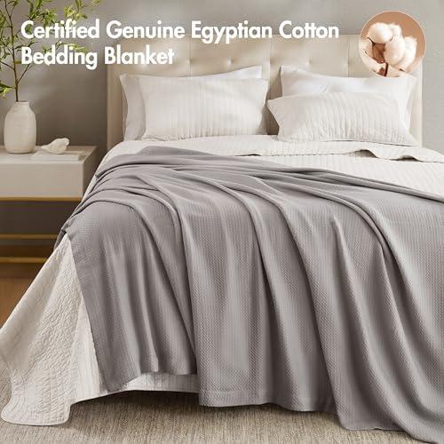 100% Certified Egyptian Cotton Blanket