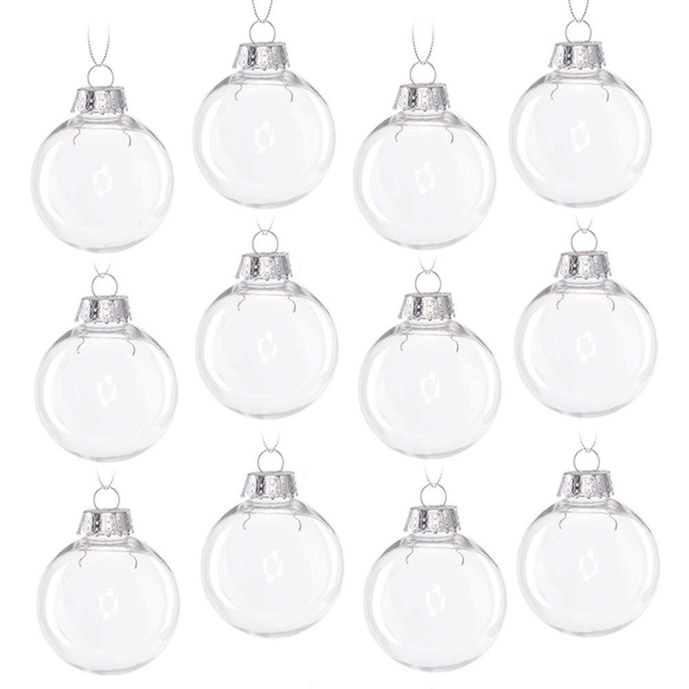Clearance! Christmas Ornaments 12Pc Christmas Plastic Balls B, 12X Plastic Balls Christmas Decorations Off Promotions!