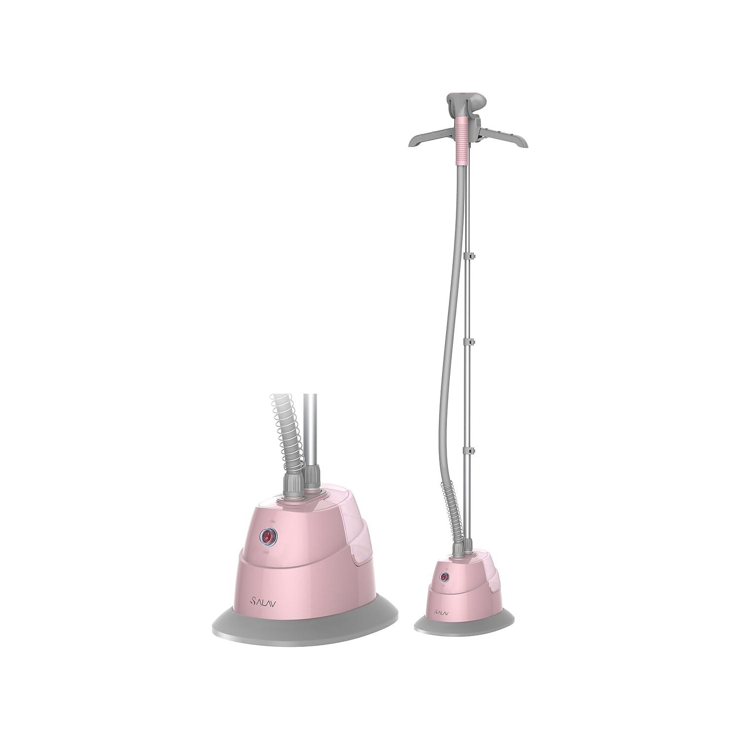 SALAV Salav Performance Series Single-Bar Garment Steamer with 360-Swivel Folding Adjustable Hanger