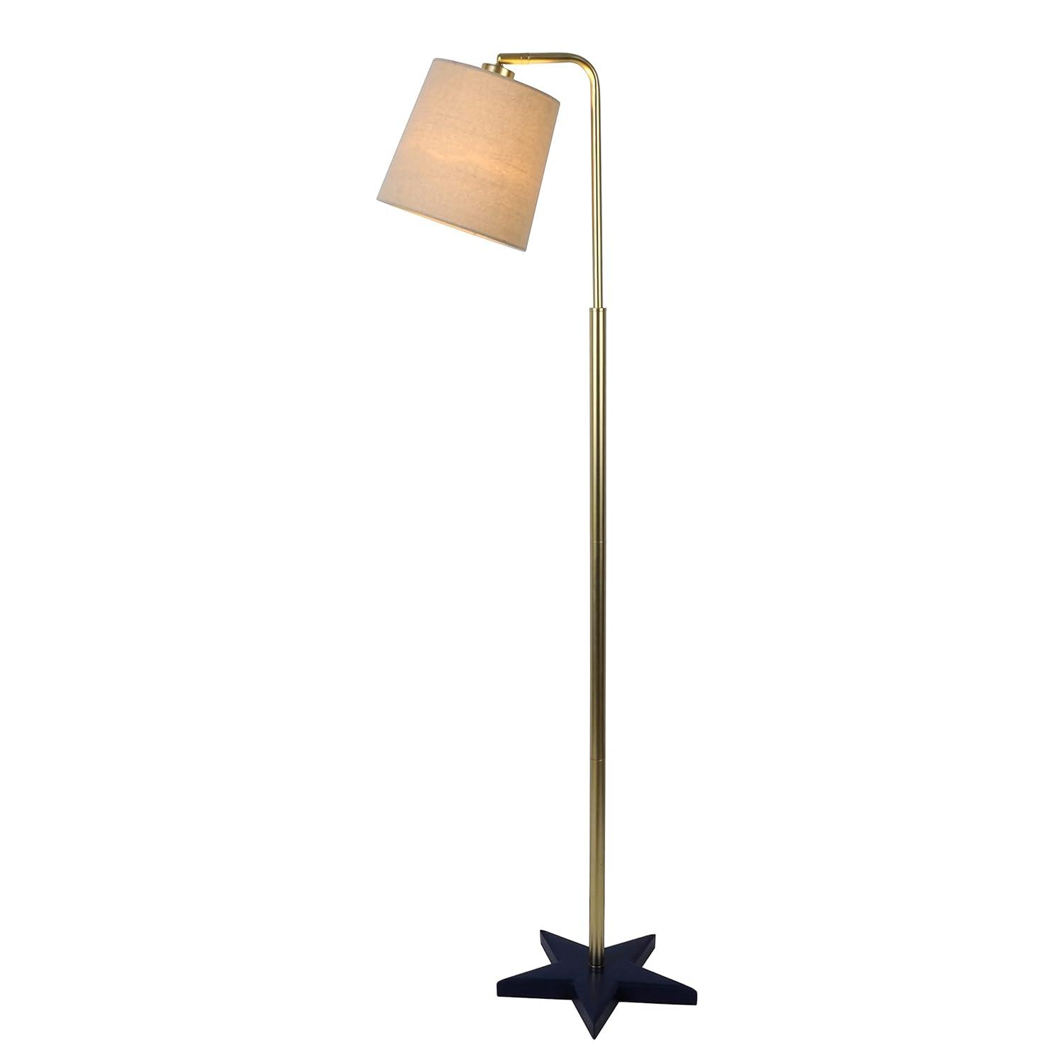 Decor Therapy 57" Star Base Downbridge Floor Lamp, Gold (PL4548)