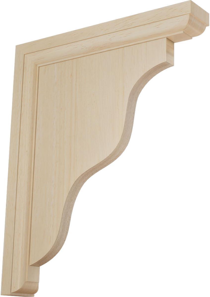 Ekena Millwork Hamilton H W D Wood Bracket / Corbel
