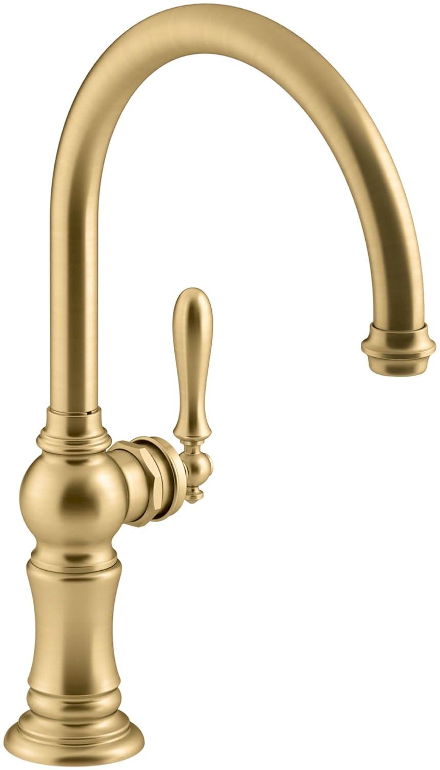 Artifacts® Single-Hole Kitchen Faucet with Swing Spout, Arc Spout Design