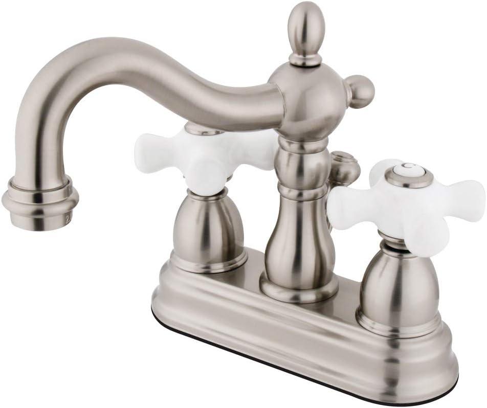 Heritage Centerset Bathroom Faucet with Drain Assembly