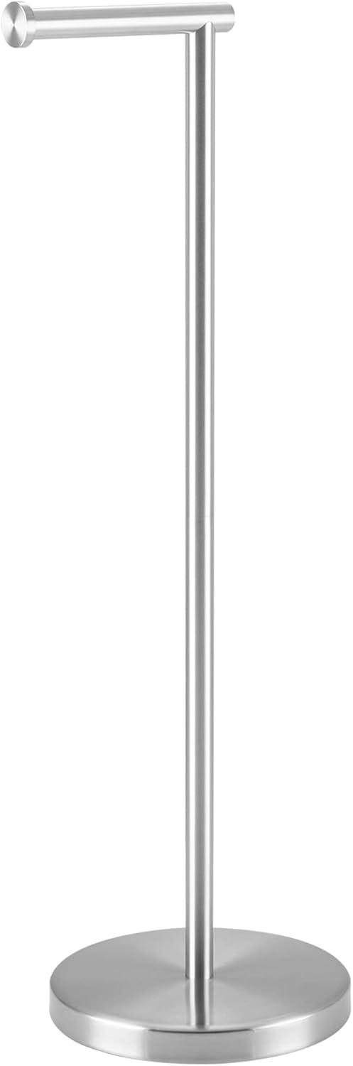 KES Freestanding Toilet Paper Holder with Weighted Base 26" H SUS304 Stainless Steel