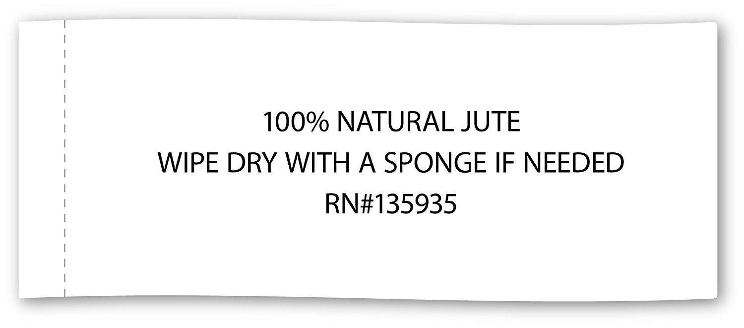 14 x 74 in. 4th of July Jute Table Runner