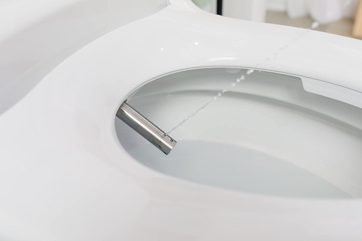 OmigoGS Essential Bidet Toilet Seat, Elongated White