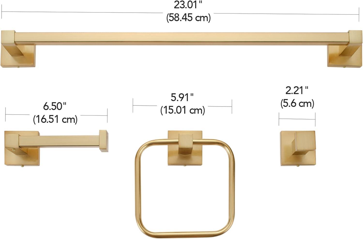 Dakota 4 - Piece Bathroom Hardware Set