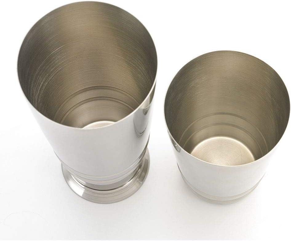 Mirror Finish Silver Stainless Steel Cocktail Shaker Set