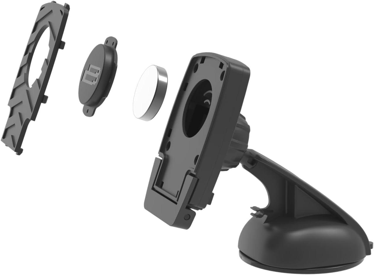 Bracketron Quik Magnet Ultra Dash Mount - Magnetic Dashboard Window Windshield Mount