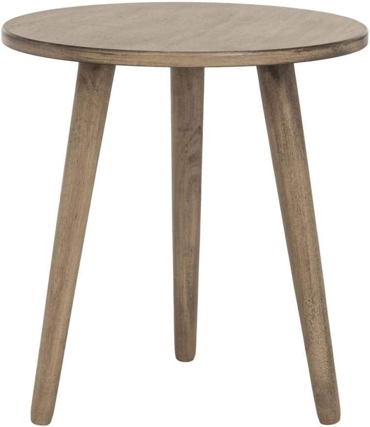 Orion Round Accent Table - ACC5700B - Light Brown - Safavieh
