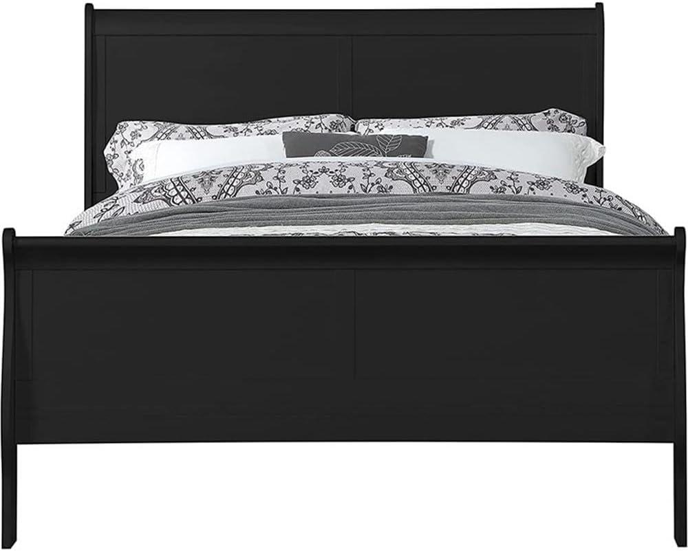 Simple Relax Full Bed, Black