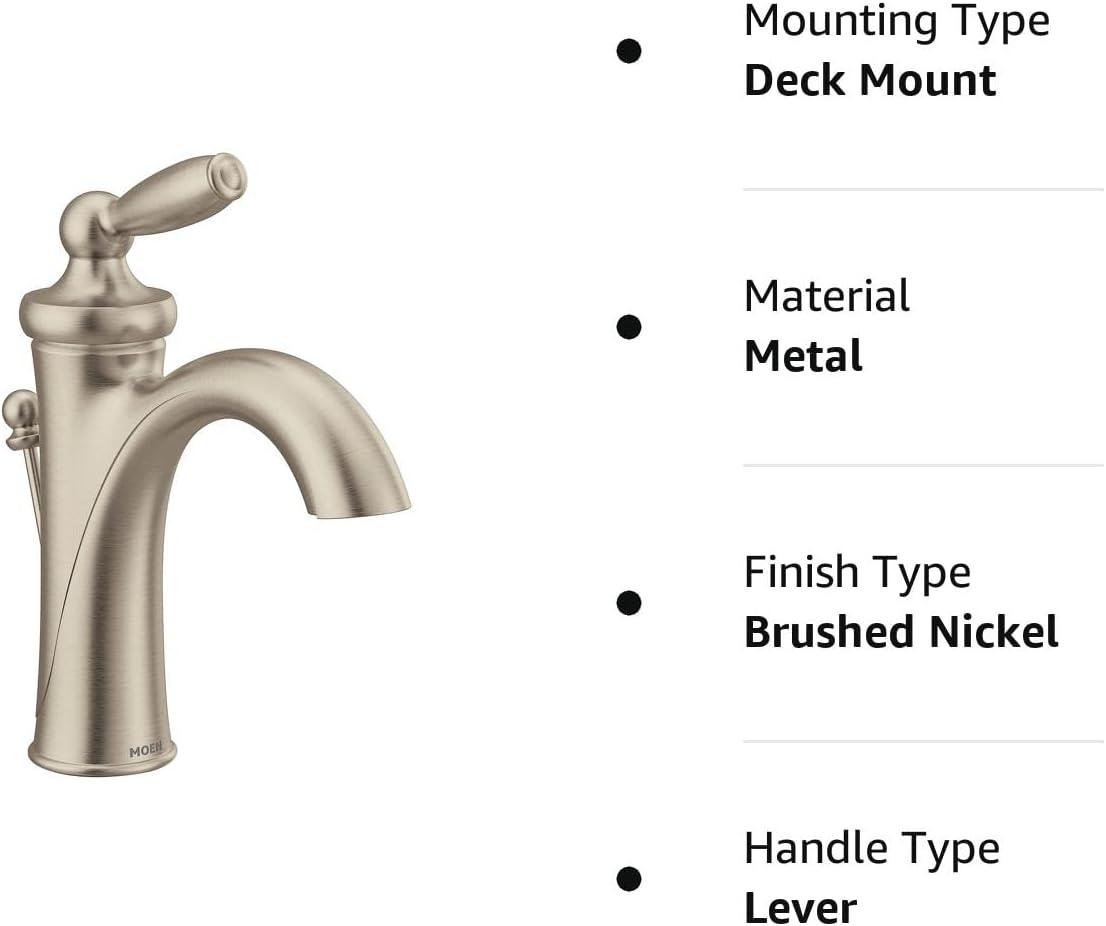 Brantford Single Hole Bathroom Faucet with Drain Assembly