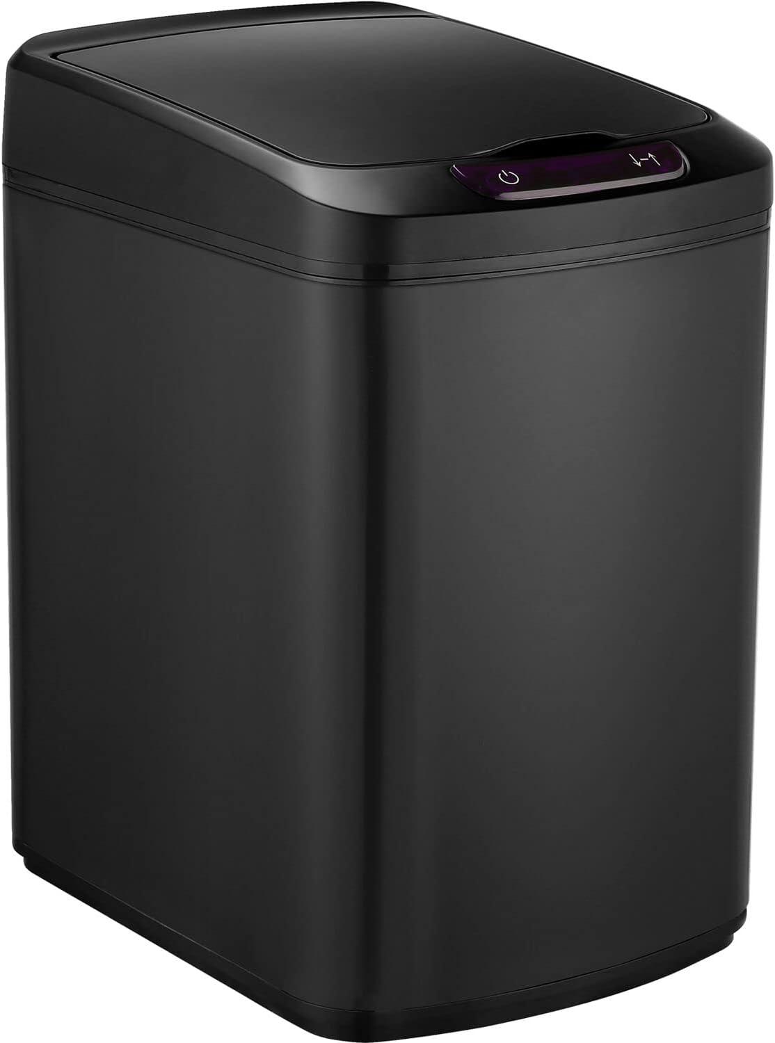 Hanover Steel Motion Sensor Waste Basket - 3.2 Gallons
