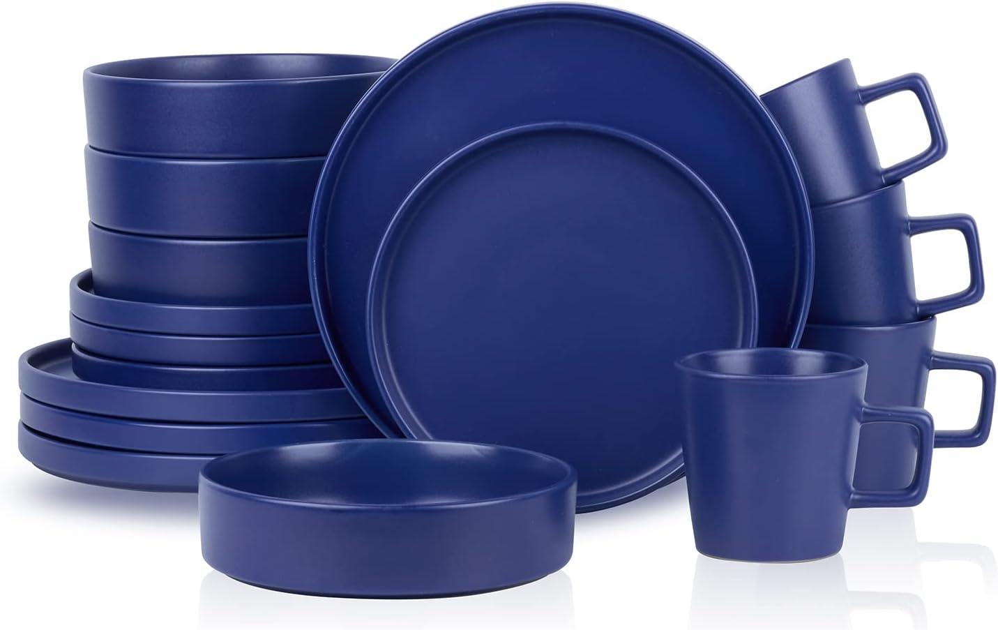 Stone Lain Cleo 16-Piece Dinnerware Set Stoneware