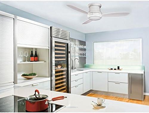 Minka Aire 52" Concept 3 - Blade Outdoor LED Propeller Ceiling Fan with Wall Control and Light Kit Included