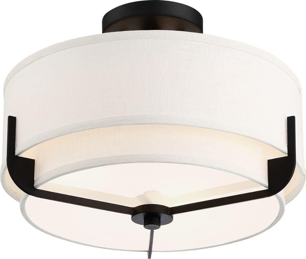 Nuvo Lighting Frankie 3 Light Semi-Flush