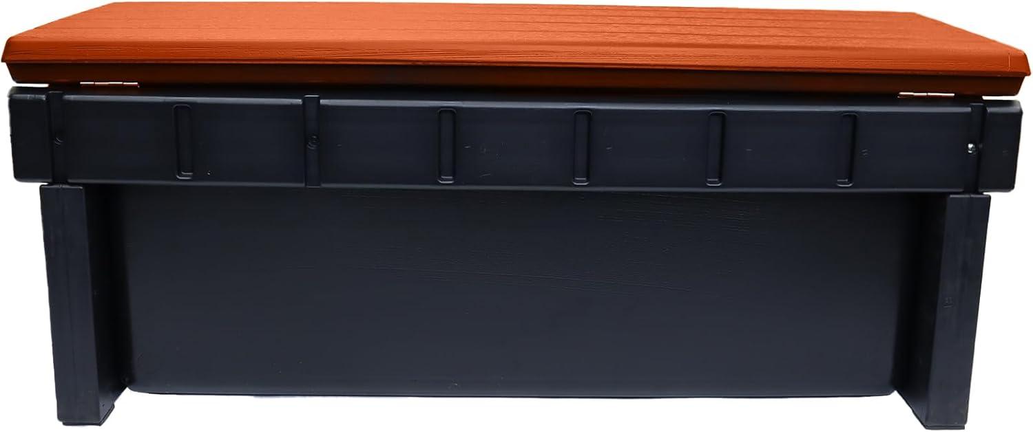 Confer Plastics Confer Plastics 36" Storage Spa Steps Espresso