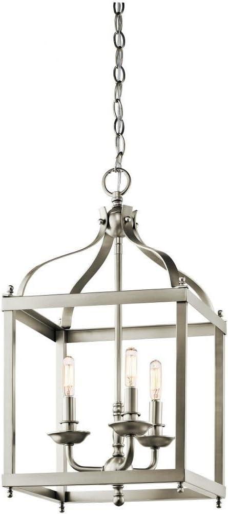 Larkin 22.25" 3 Light Pendant in Brushed Nickel