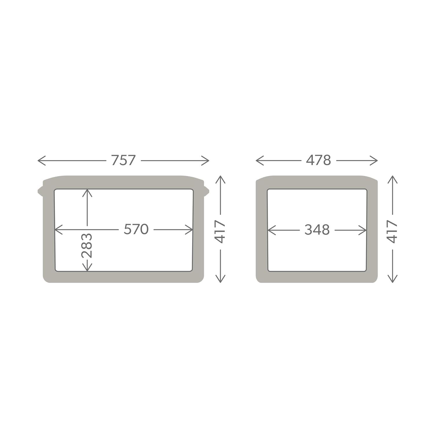 Patrol Hard Cooler 55, slate